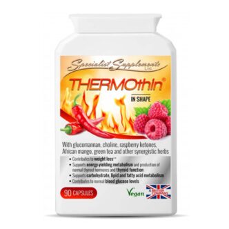 Specialist Supplements THERMOthin Herbal Fat Burner Capsules Nature Creations CBD and healthcare store