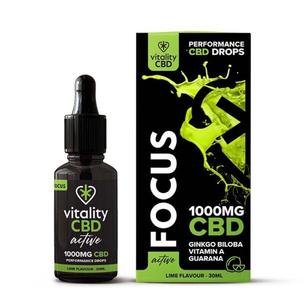 vitality CBD Focus 1000 drops 30ml