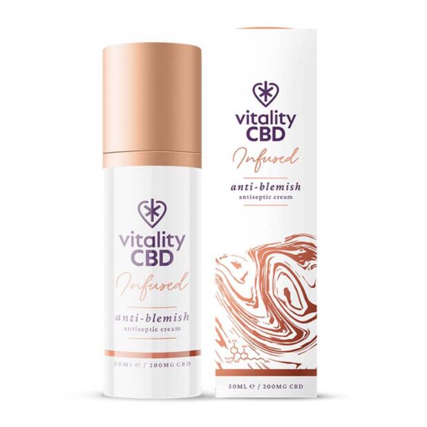 Vitality CBD Infused Anti Blemish Cream Nature Creations CBD and healthcare store