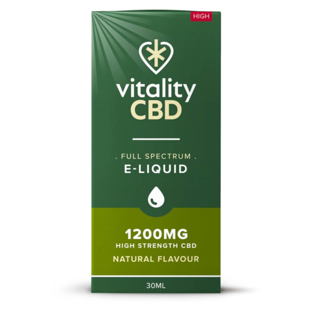 vitality cbd e liquid natural 1200