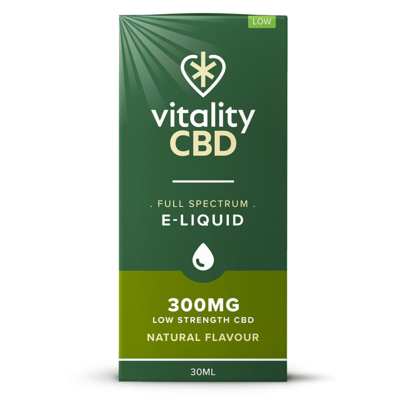 vitality cbd e liquid natural 300